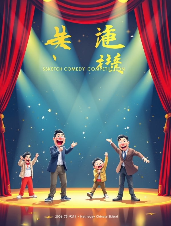一年一度喜剧大赛 综艺海报
